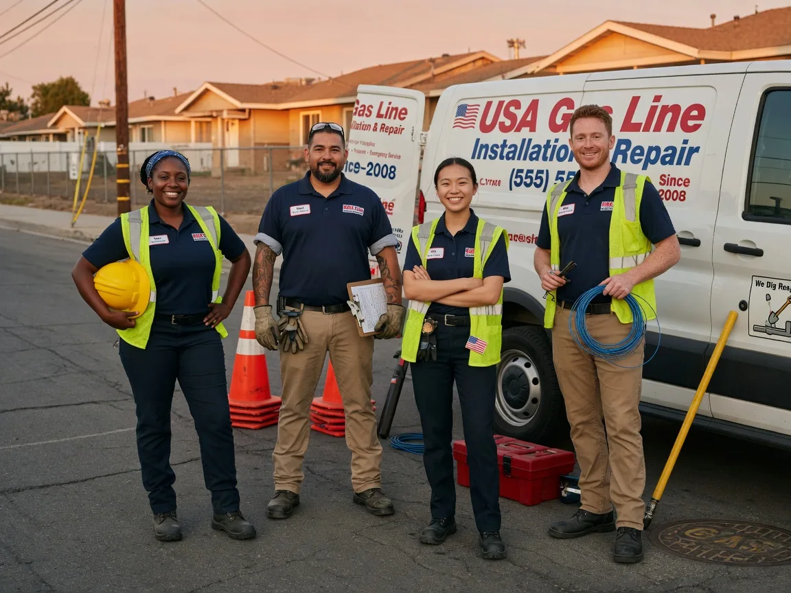 Gas Line Installation company in Dickinson, ND